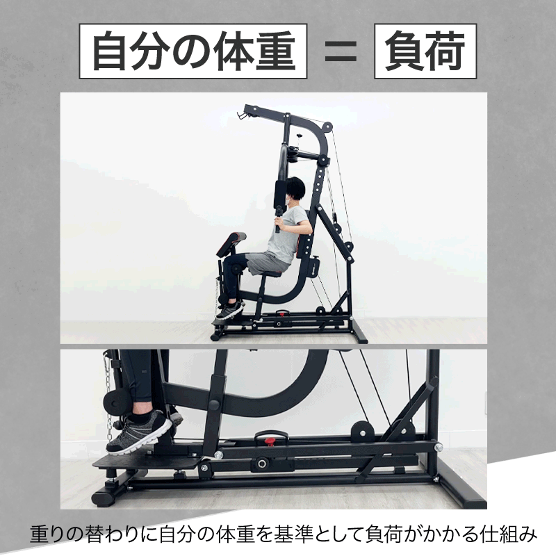 トレーニング機器セット ライシン ホームジム DX マルチ トレーニング 器具 セット 総合 大型