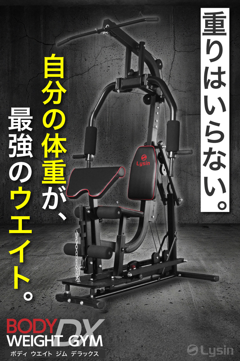 ホームジム マルチ トレーニング 器具 セット 総合 大型 ワイヤー式