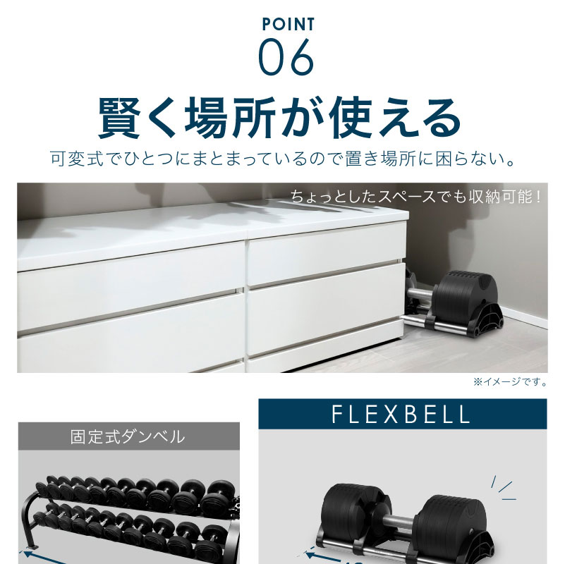 NUOFLEXBELL①NUOBELL FLEXBELL 32kg可変式ダンベル(2kg刻み) 片方 ...