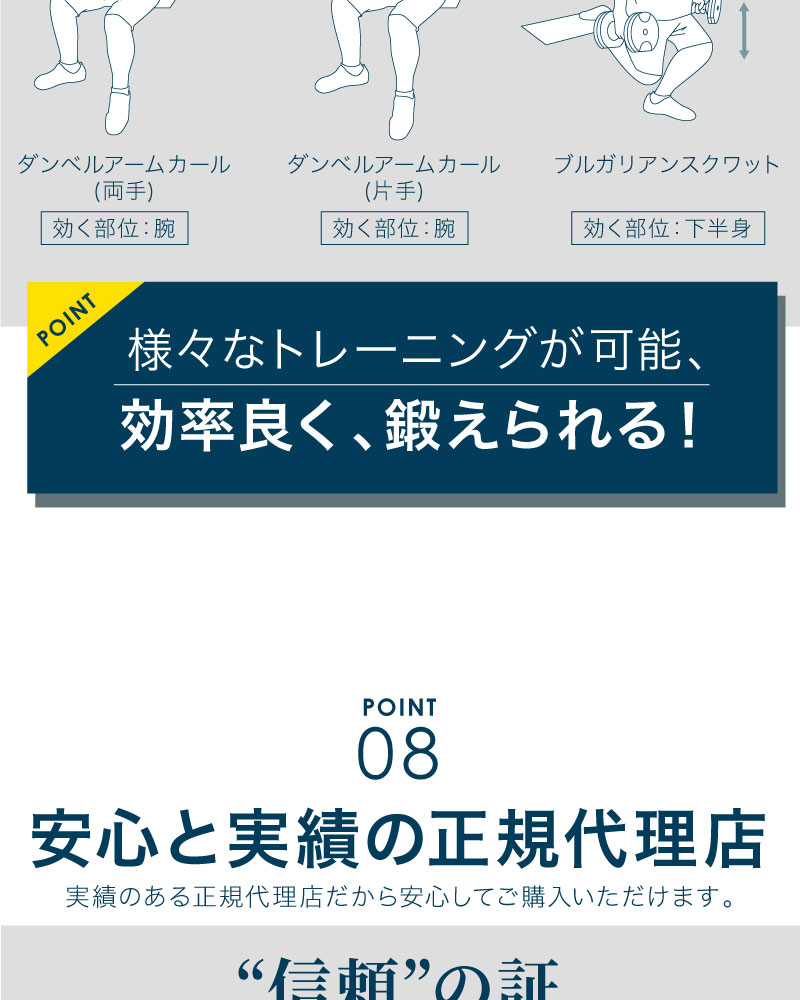 【1年保証】 フレックスベル 2kg刻み 36kg 2個セット 16段階調整 FLEXBELL アジャスタブル ダンベル 可変式