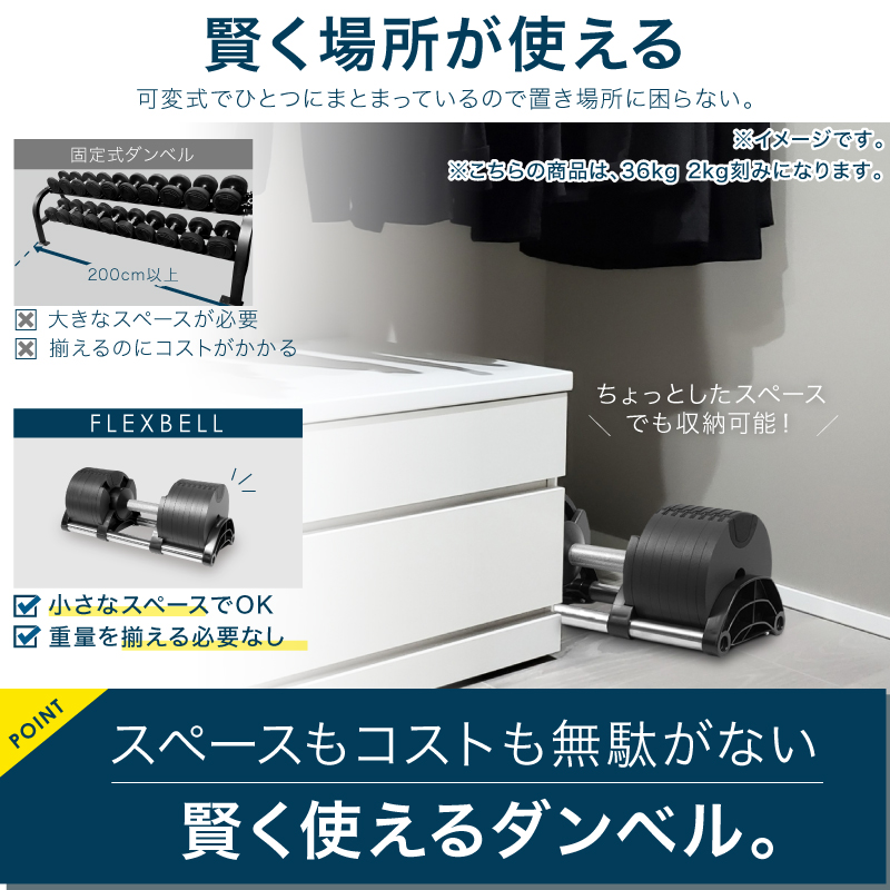 1年保証】 フレックスベル 2kg刻み 32kg 1個 / 2個セット / 各種