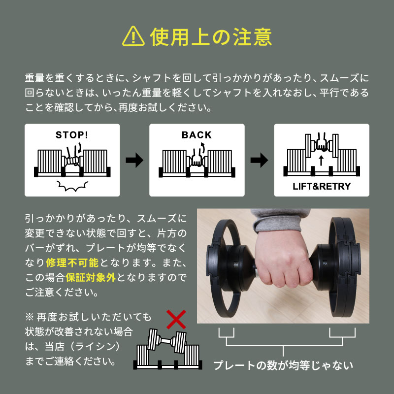 使用上の注意